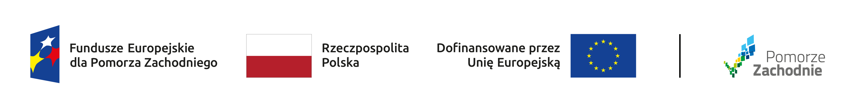 Fundusze Europejskie dla Pomorza Zachodniego, Rzeczpospolita Polska, Dofinansowane przez Unię Europejską, Pomorze Zachodnie